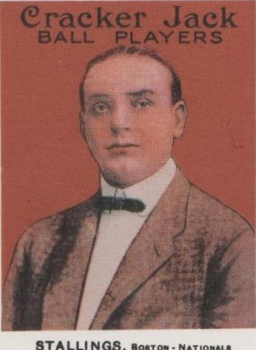 1983 Renata Galasso Cracker Jack Reprints - George Stallings #162