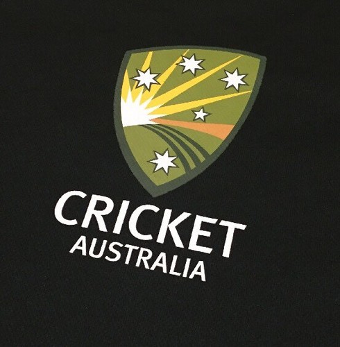 Mens XL Cricket Australia Green Jersey Training Shirt JG Sports Aussie
