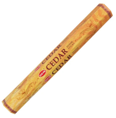 Hem Hexagonal Pack Incense 20 gr - Cedar