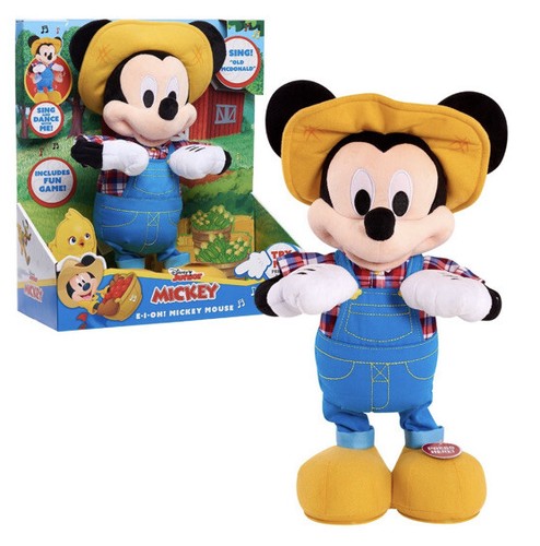 Disney Junior E-I-Oh! Mickey Mouse, Interactive Plush Toy