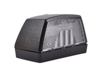 2KA HellaKennzeichenleuchte R10W Schraubanschluss mit Lampenträger Hinten