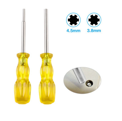 3.8mm + 4.5mm Screwdriver Bit for NES SNES N64 Game Boy Nintendo Security Tool