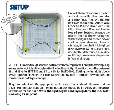 New GQF 2370 Egg Incubator with 1611 Chicken-Duck Turner (formerly 2362N)