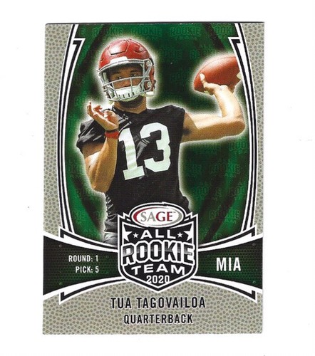2020 Sage Tua Tagovailoa All Rookie Team Insert #RT-2 Miami Dolphins
