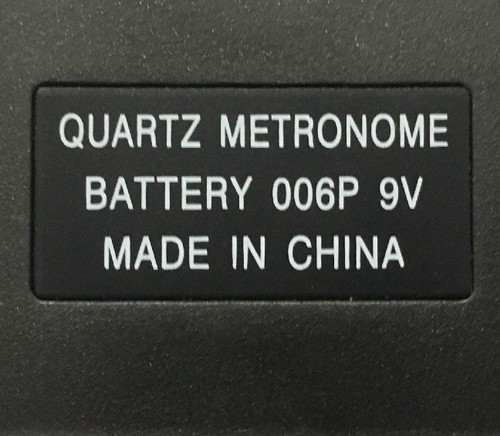 Sabine Zipbeat-6000 Digital Quartz Metronome with Stand Tested Works Great