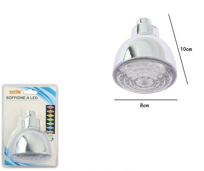 Soffione Doccia Con Luce Led E Sensore Di Temperatura Colori dfh