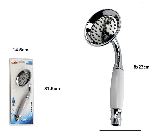 Bagno Doccetta Doccino Soffione Doccia Cornetta Miscelatore Vasca 69040 dfh