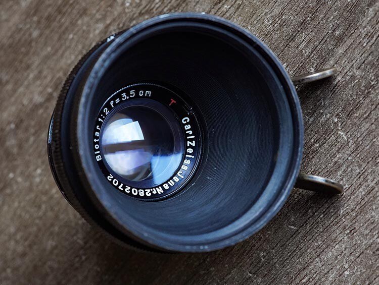 Arriflex Zeiss Biotar 35mmf2 L39アダプター - メルカリ