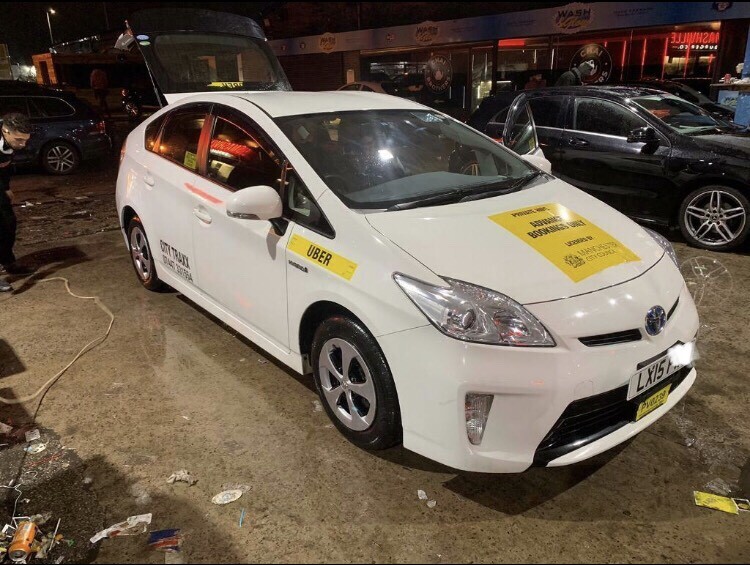 Uber Ready Manchester City Council Private Hire, Taxi For Hire, Toyota Prius For Hire In