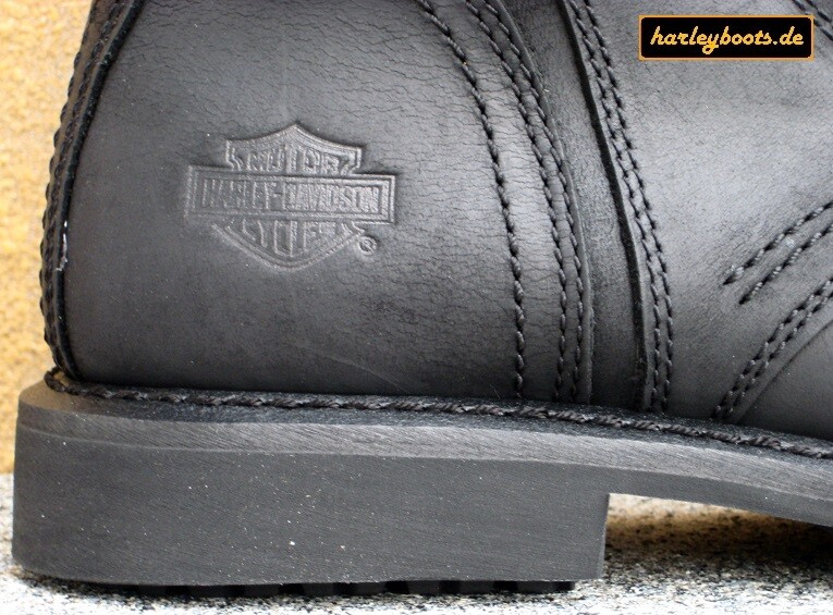 HARLEY-DAVIDSON HARLEY DAVIDSON BOOTS DARNEL SCHWARZ KULT GESCHNÜRTE BIKERBOOTS GR. 40 BIS 46