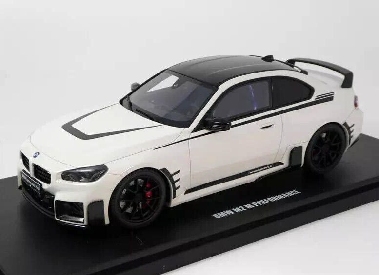 1/18 BMW M2 (G87) Performance 2023 (White) Resin Model Car