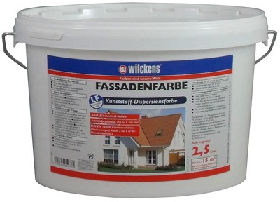 Wilckens FASSADENFARBE 9210 FASSADENWEISS 9010 PREMIUM QUALITÄT 2,5L