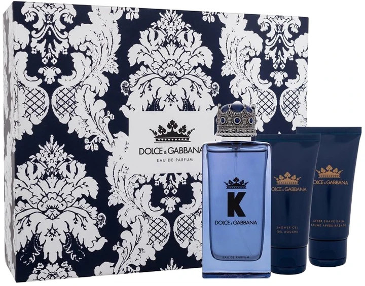 K by Dolce & Gabbana Fragrance for Men 3 Piece Gift Set