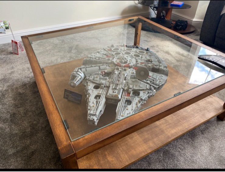 Coffee table for LEGO UCS Millennium Falcon in Carlisle, Cumbria