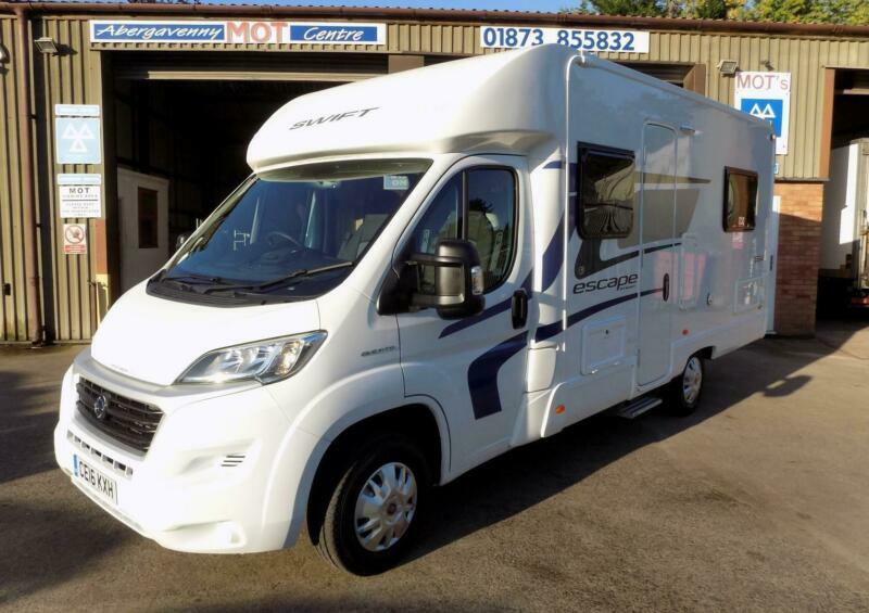 Swift Escape 664 4 Berth Motorhome Fiat Ducato 2700 miles in