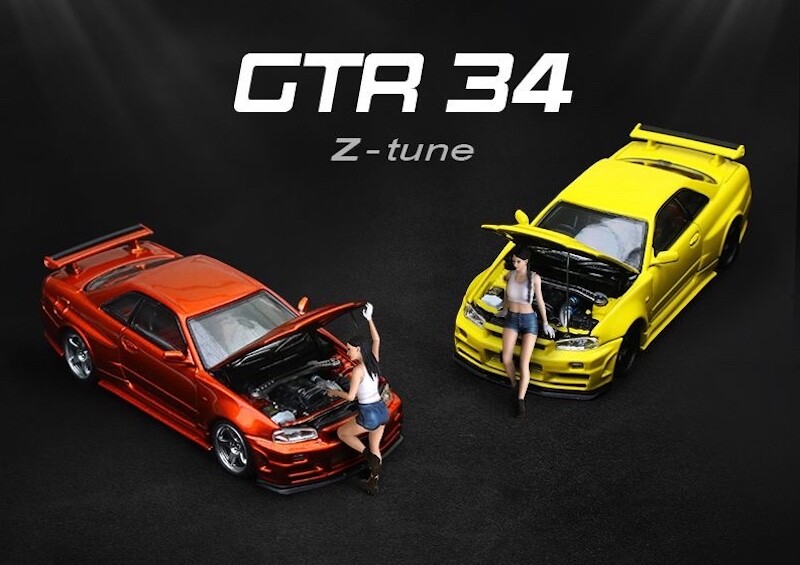 1/64 スカイライン Skyline GT-R R34 Z-Tune $_10.JPG?set_id=880000500F