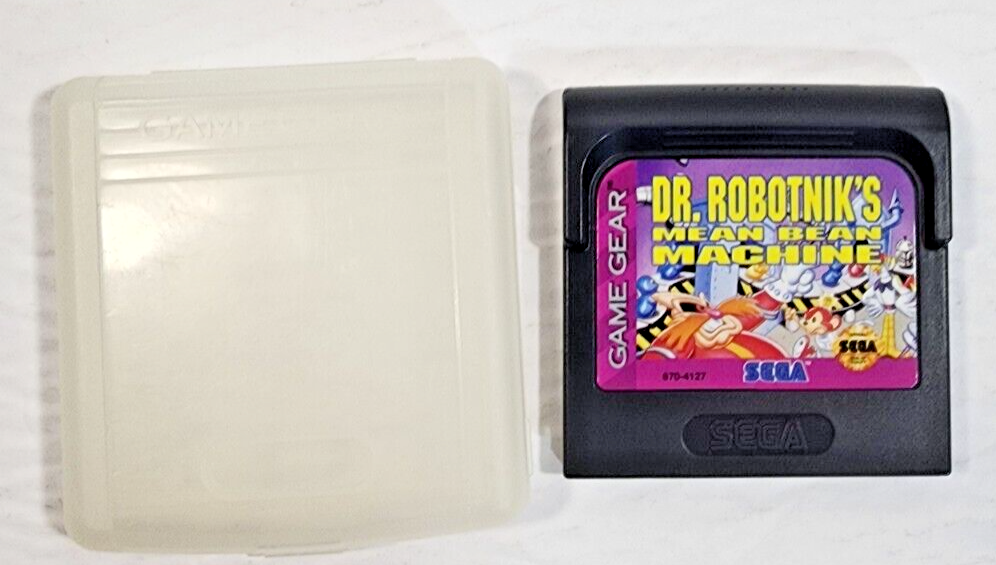 Dr. Robotnik's Mean Bean Machine (Sega Game Gear, 1993) - Tested