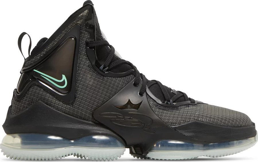 

Lebron XIX 19 Black Green Glow Баскетбольные кроссовки Обувь CZ0203-003 Мужские 8, Черный, Nike LeBron XIX
