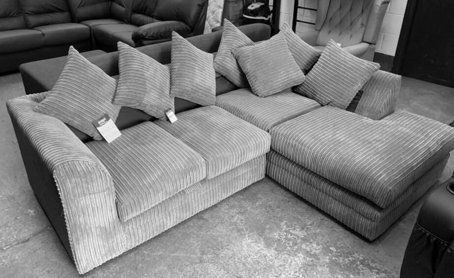 BRAND NEW COUCH DYLAN JUMBO CORNER OR 3+2 SEATER SOFA SET AVAILABLE IN