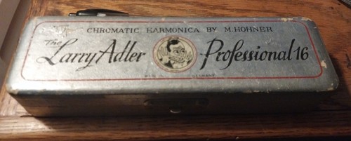 RARE VTG THE LARRY ADLER PROFESSIONAL 16 CHROMATIC HARMONICA