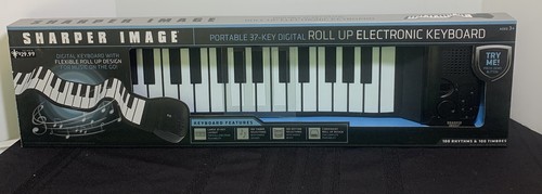 Sharper Image Musical Portable 37-Key Digital Roll Up Electronic Keyboard