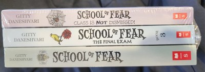 NEW School of Fear Series 1-3 Gitty Daneshvari Final Exam Class Not Dismissed 