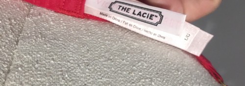 VICTORIAS SECRET THE LACIE RED LINGERIE SIZE L