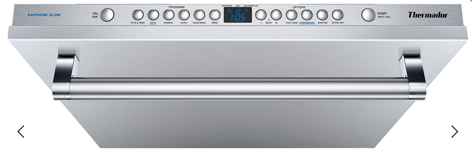 Thermador DWHD650JFP Stainless Steel in and out Sapphire Dishwasher New