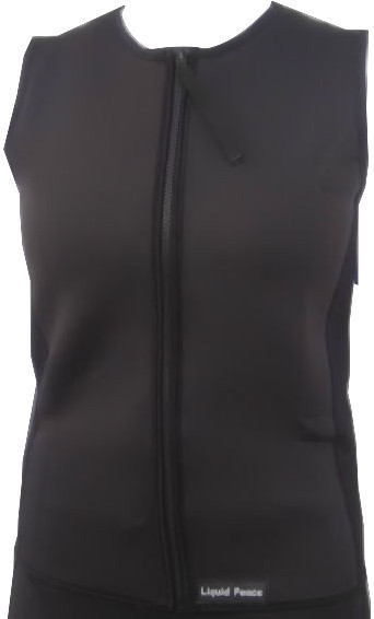 Women’s 2mm Wetsuit Vest, Full Front Zipper, Warmth & Protection, Sizes:S-2XL