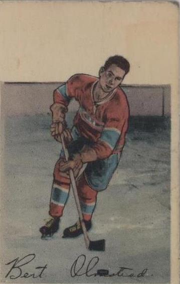 1952-53 Parkhurst - Bert Olmstead #93