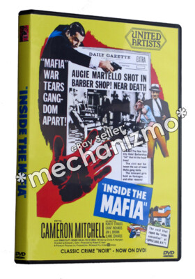 INSIDE THE MAFIA (1959) DVD MOD Cameron Mitchell Robert Strauss CLASSIC NOIR!