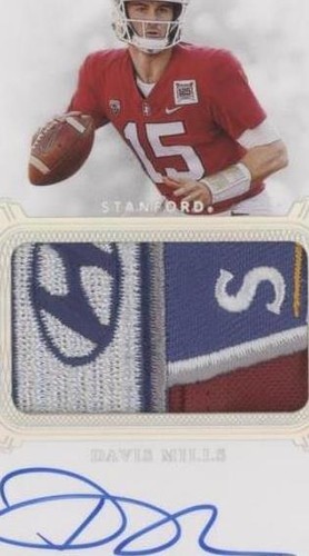 2021 Panini Flawless Collegiate Davis Mills #61