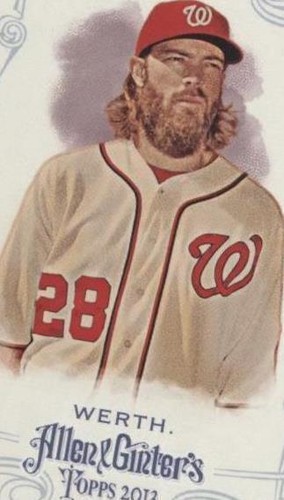 2013 Topps Allen & Ginter's - Jayson Werth #198