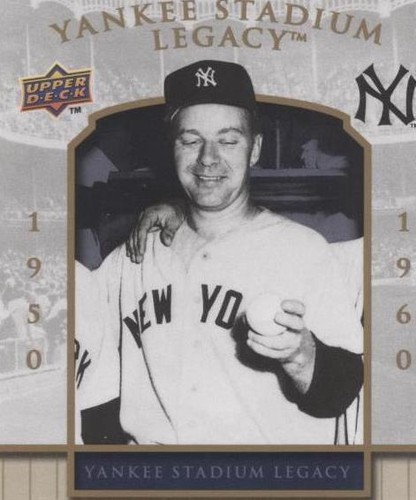 2008 Upper Deck Yankee Stadium Legacy Final Season Box Set - Eddie Lopat #90