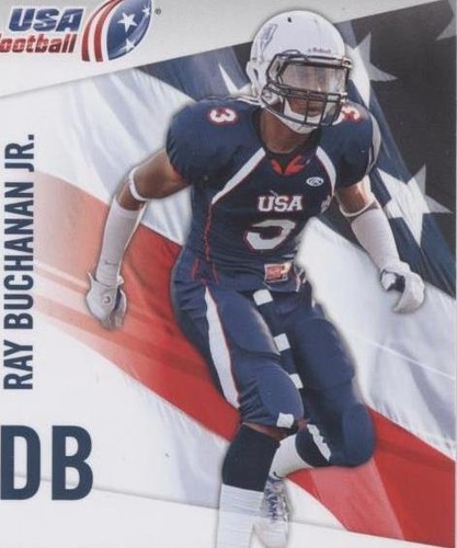 2012 Upper Deck USA Football Ray Buchanan Jr. #37