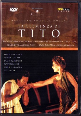 DVD MOZART LA CLEMENZA DI TITO Philip Langridge Diana Montague ANDREW DAVIS 1991