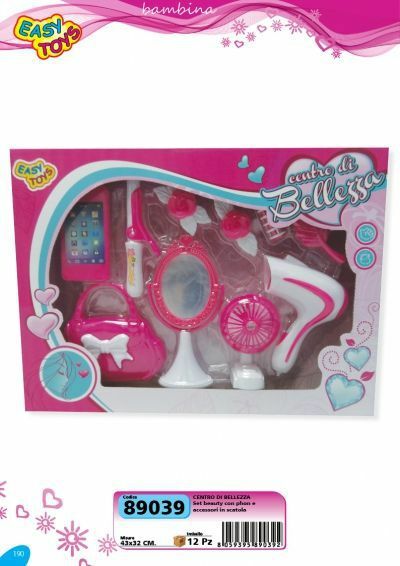 Centro Di Bellezza Set Beauty Giocattolo Gioco Bambina sar