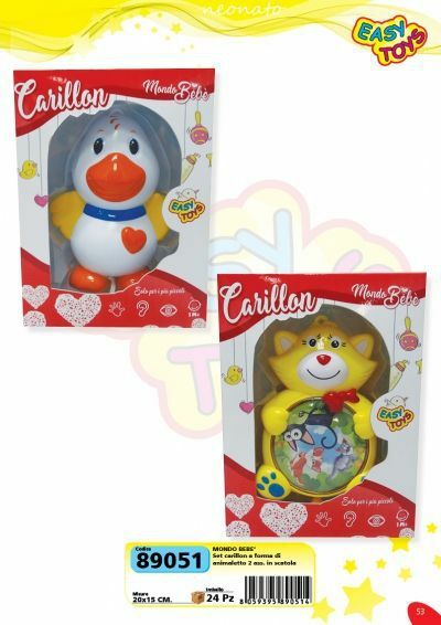 Mondo Bebe' Carillon Giocattolo Gioco Bambino sar
