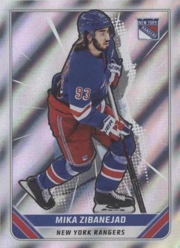 2019-20 Topps NHL Stickers - Mika Zibanejad #326