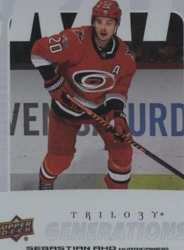 2023-24 Upper Deck Trilogy - Sebastian Aho #TG-18B