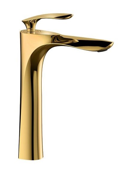 Rubinetto Miscelatore Per Lavabo Bagno Lavello Cucina Ottone Dorato 59364 dfh