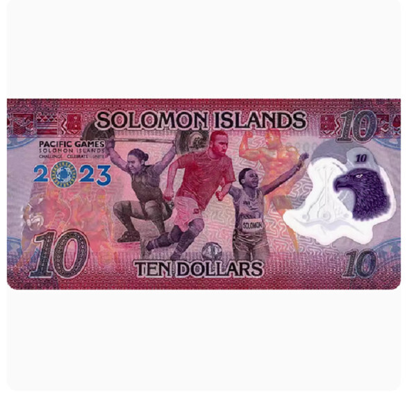 2023 Solomon Islands 10 Dollars Banknote UNC P39 NEW