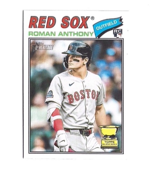 2026 Topps Heritage Roman Anthony RC #86 Red Sox