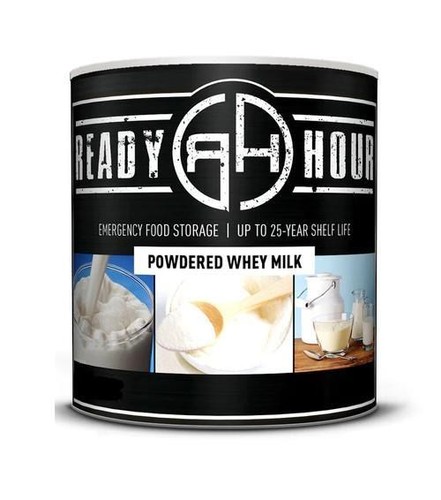 Powdered Whey Milk 25-year Shelf Life Emergency 76 Serving Survival Food #10 Can