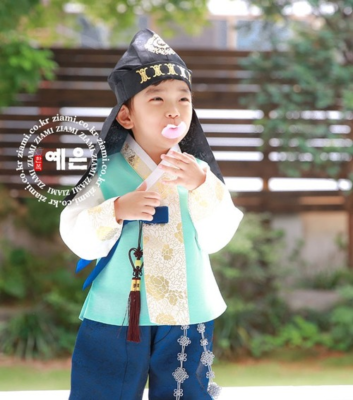 High end Children s Hanbok Boy Birthday One year old New Hanbok Korean Clothing
