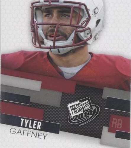 2014 Press Pass Tyler Gaffney #19