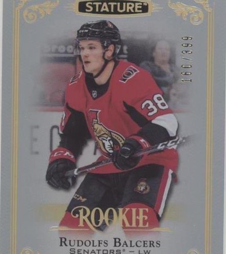 2019-20 Upper Deck Stature - Rudolfs Balcers #191