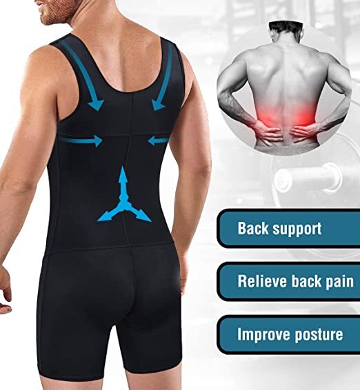 Fajas Colombianas para Hombres Girdle Men Compression Slim Shapewear Body Shaper