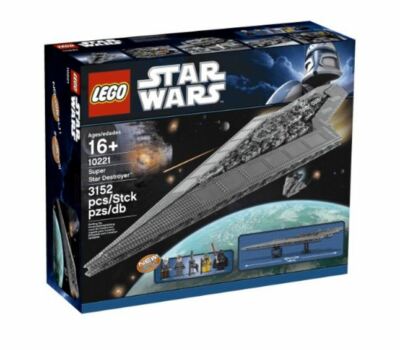 Lego Star Wars 10221 : Super Star Destroyer NEW Sealed With Expedited Shipping!!