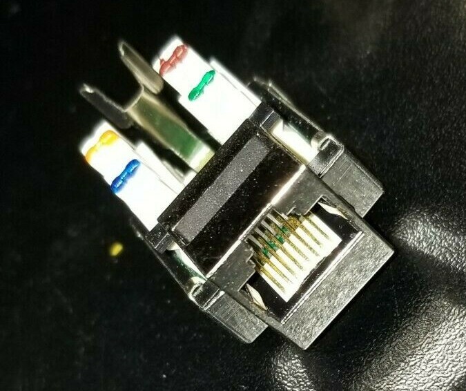 Cat5e Keystone RJ45 Shielded Jack Cat 5e Connector
